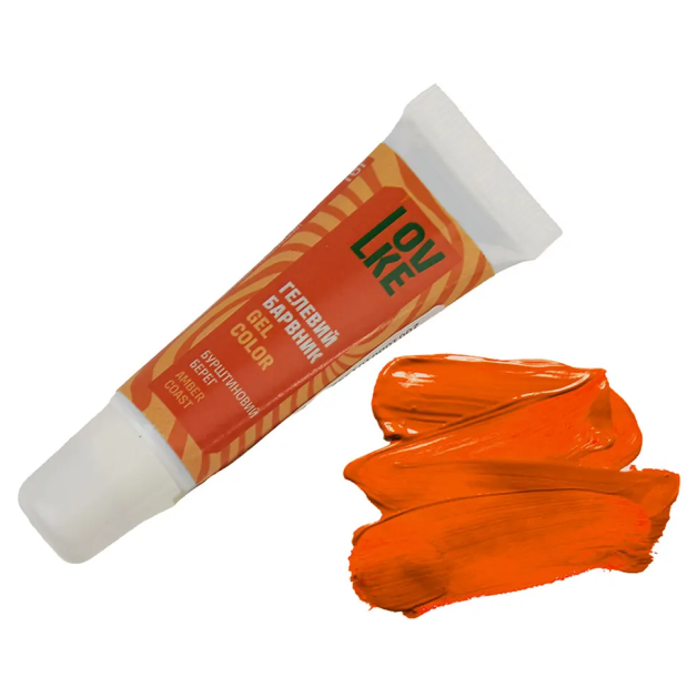 Барвник гел. Lovke бурштиновий берег