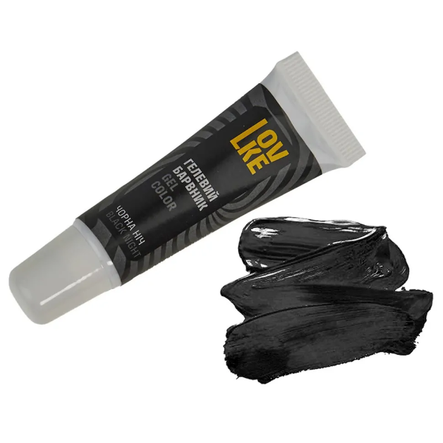 Барвник гел. Lovke чорна ніч