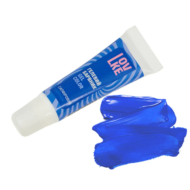 Барвник гел. Lovke сапфіровий