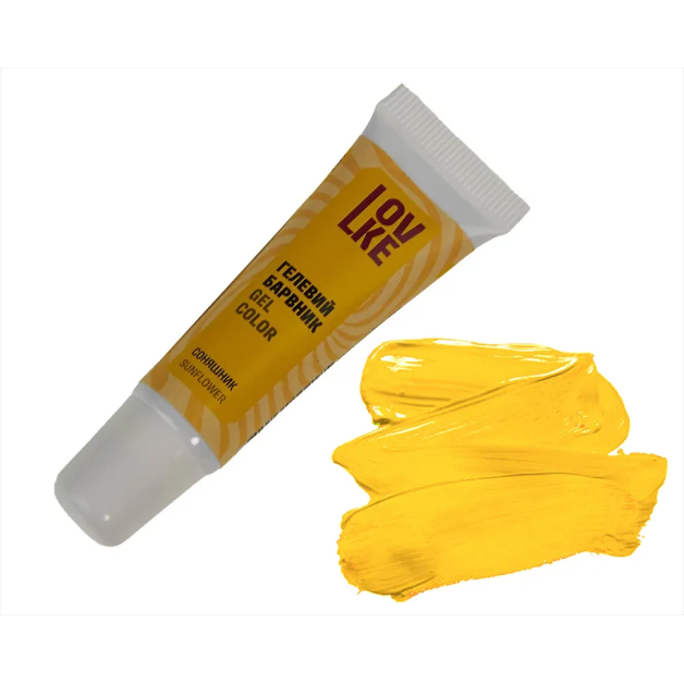 Барвник гел. Lovke соняшник