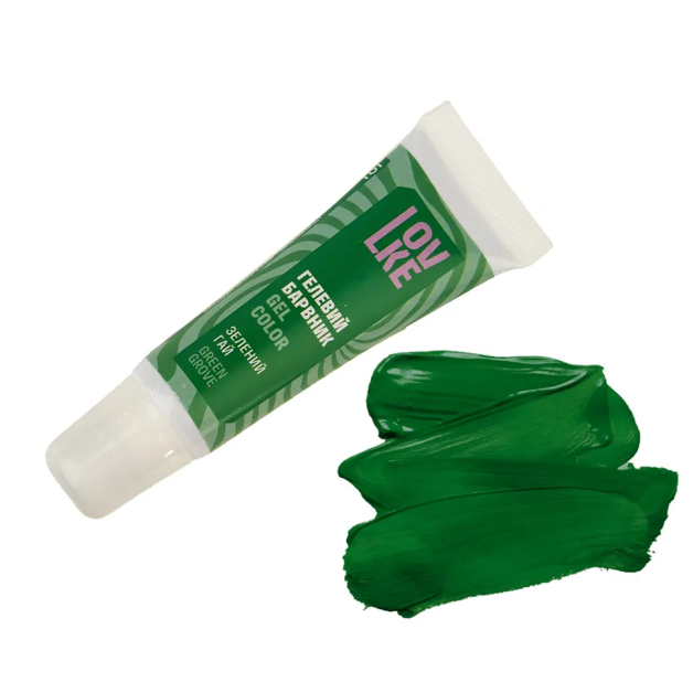 Барвник гел. Lovke зелений гай