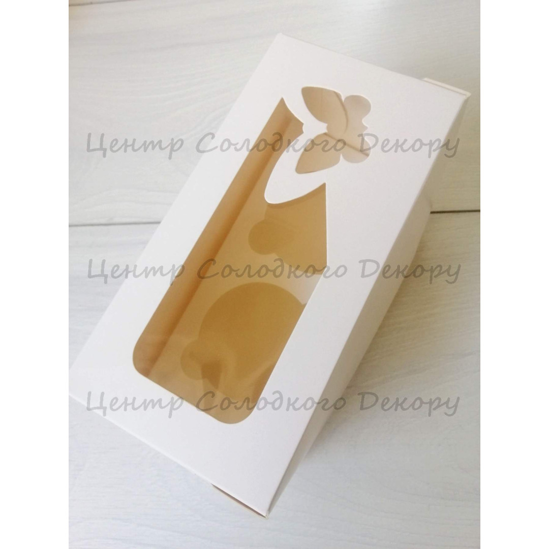 БІЛА коробка 2 кекси