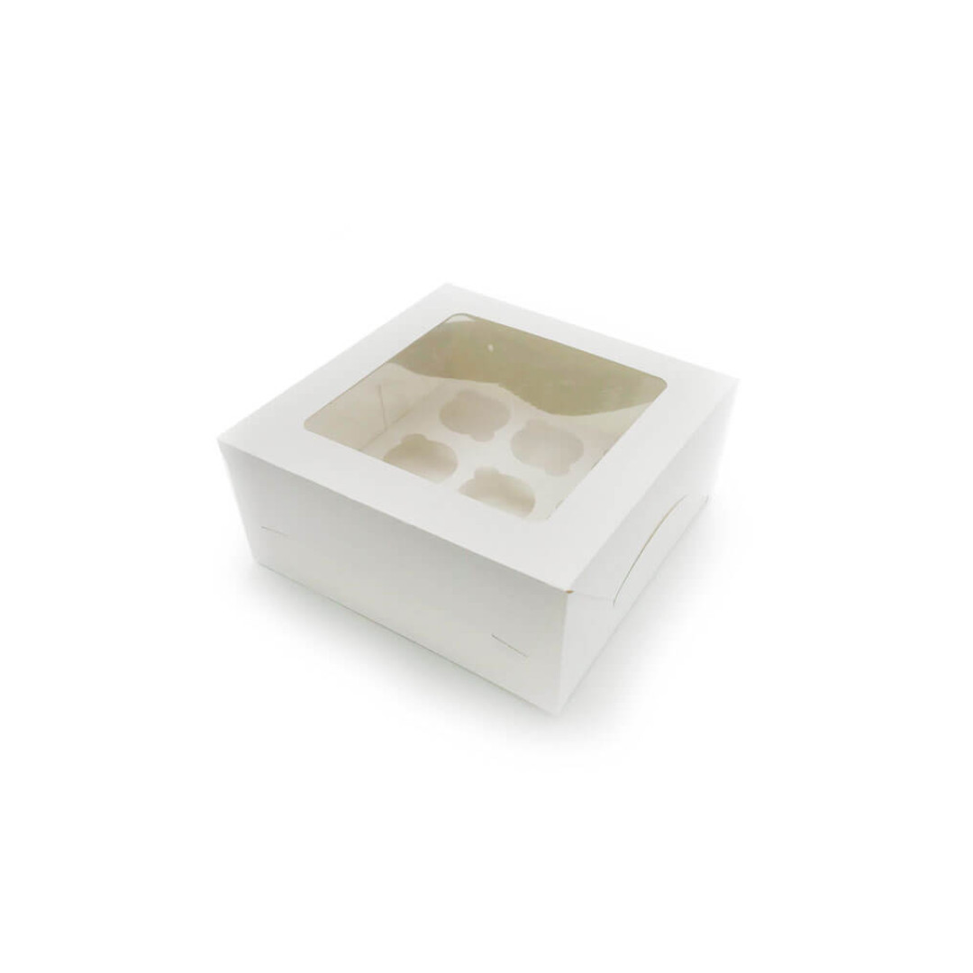 БІЛА коробка 9 кексів