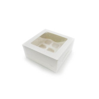 БІЛА коробка 9 кексів