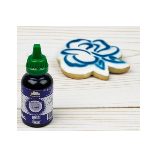 Барвник для аерографа confiseur  Синій 60 грам