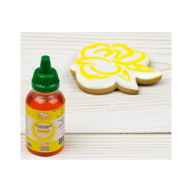 Барвник для аерографа confiseur  Жовтий 60 грам