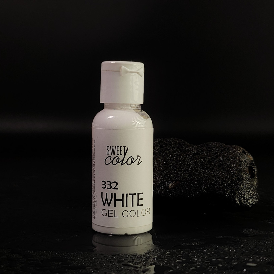 Барвник гел. sweet color White 332