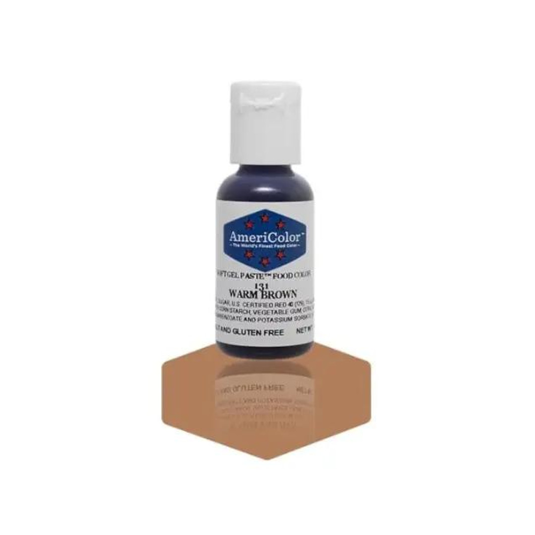 Барвник гелевий Амеріколор 131 Теплий Коричневий 21г