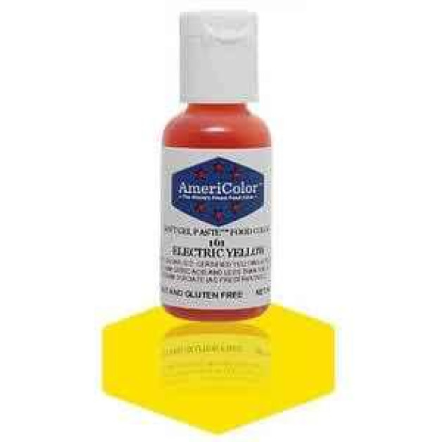 Барвник гелевий Амеріколор 161 Електричний Жовтий 21г