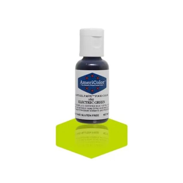Барвник гелевий Амеріколор 162 Електричний Зелений 21г