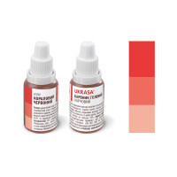 Барвник гелевий КОРАЛОВИЙ ЧЕРВОНИЙ 25г Украса