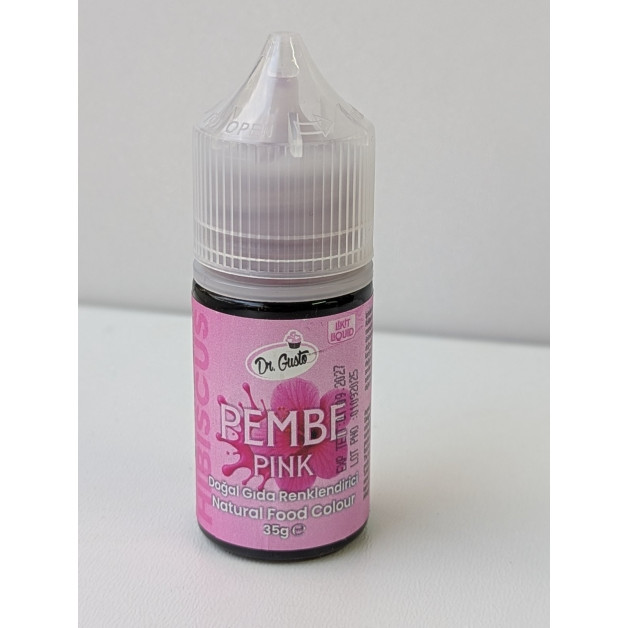 Барвник гелев.натуральний Dr.Gusto рожевий 35 г