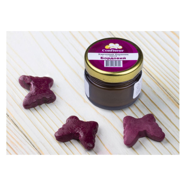 Барвник паста confiseur Бордовий