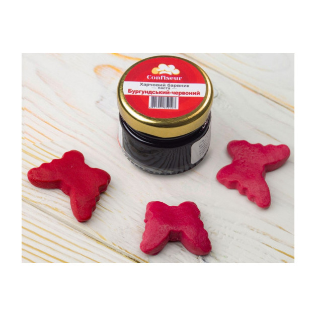 Барвник паста confiseur Бургундський-Червоний