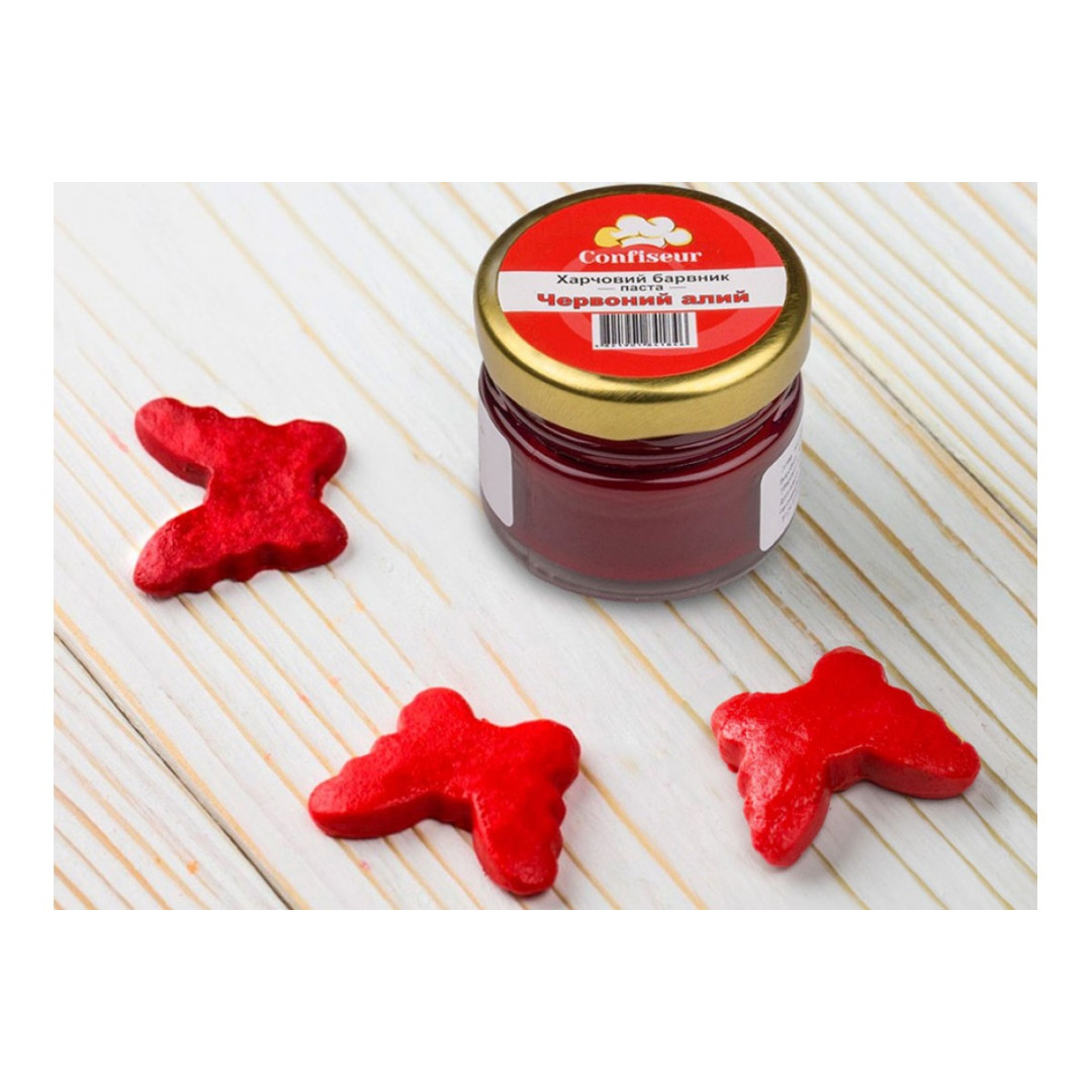 Барвник паста confiseur Червоно-Алий