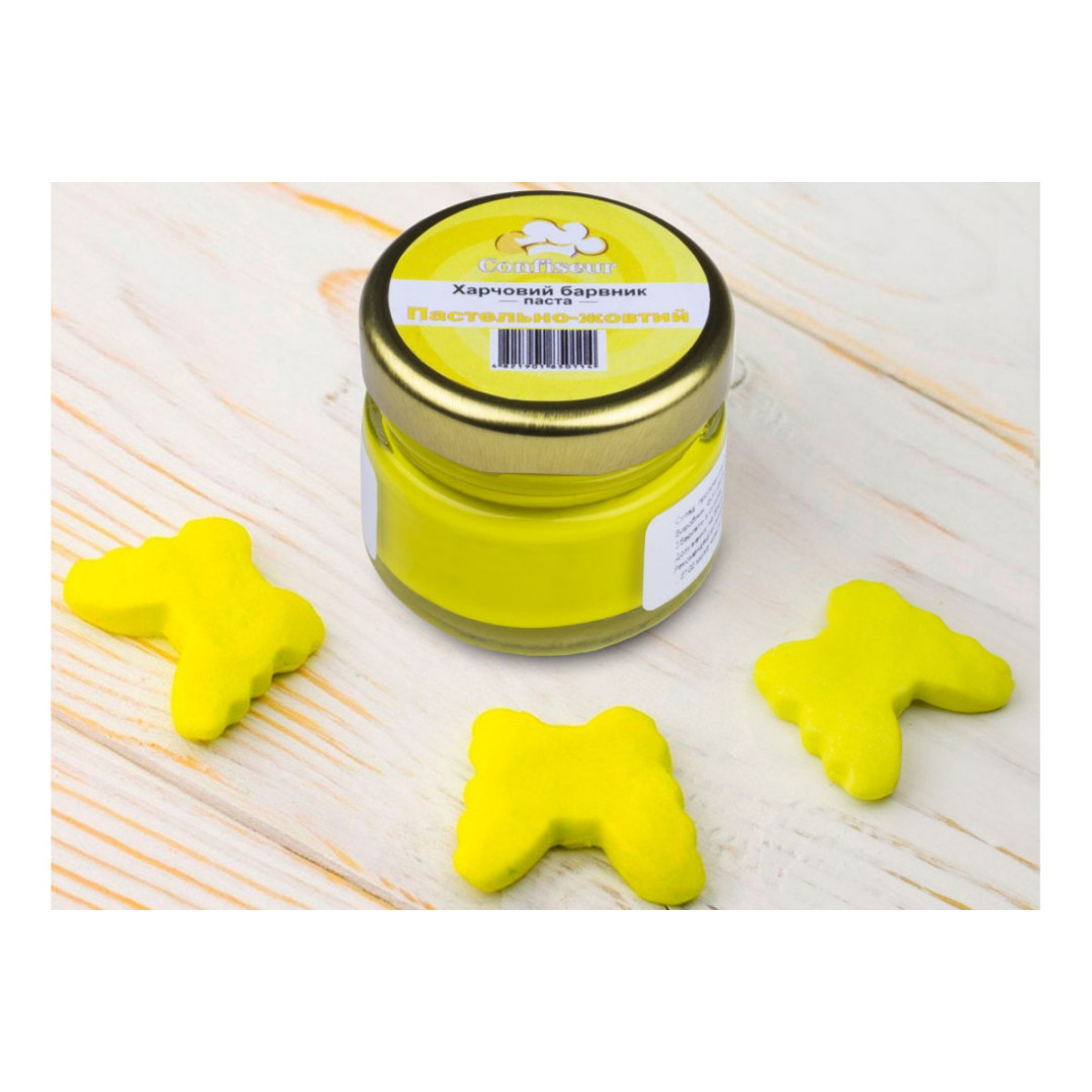Барвник паста confiseur Пастельно-Жовтий