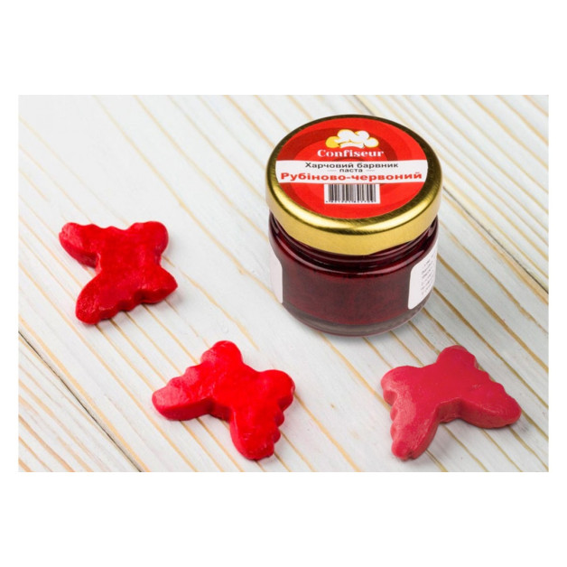 Барвник паста confiseur Рубіново-Червоний