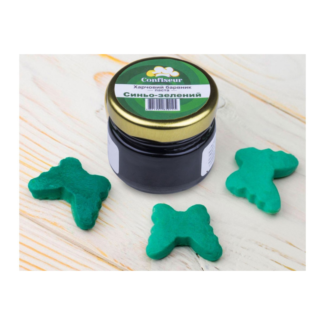 Барвник паста confiseur Синьо-Зелений