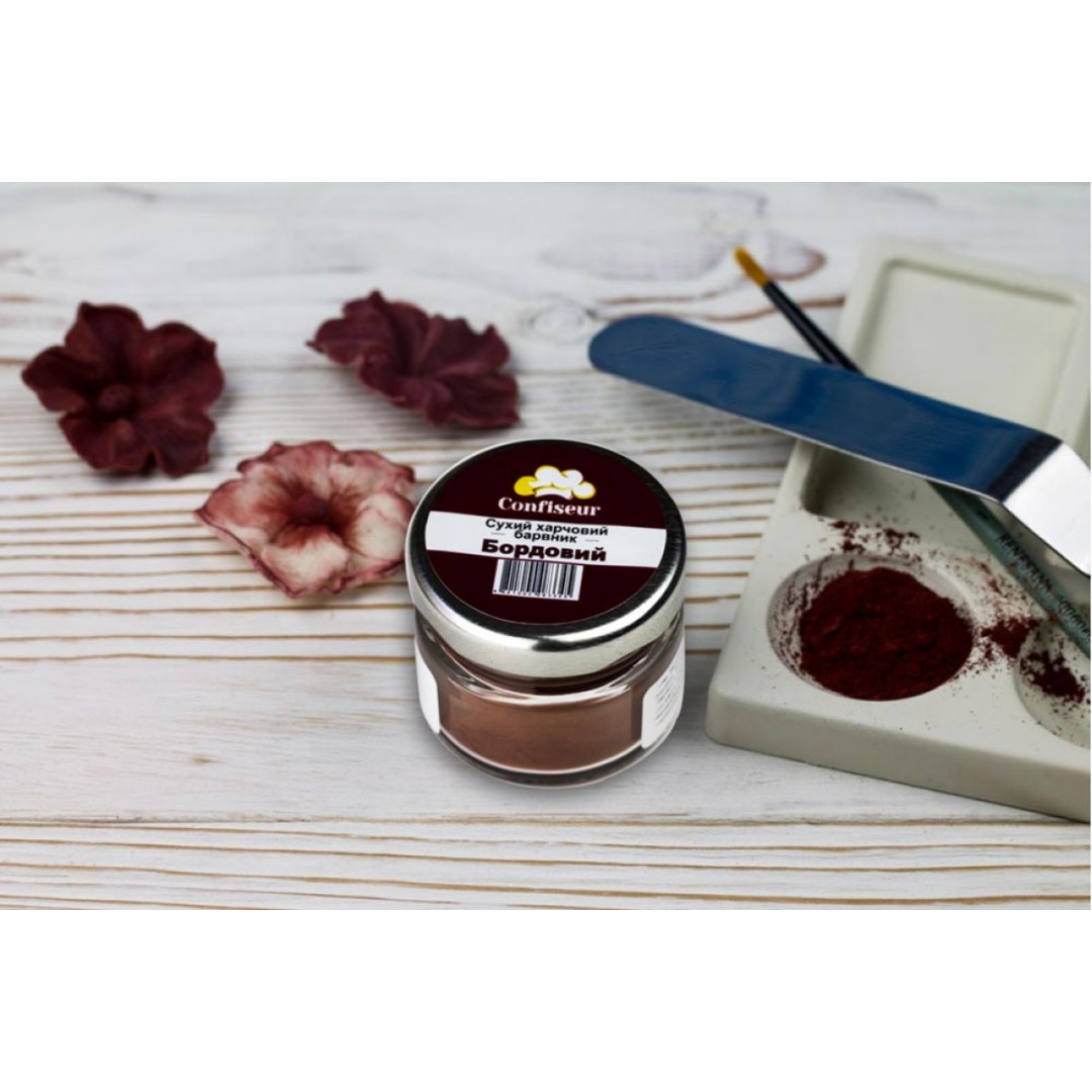 Барвник сухий confiseur Бордовий