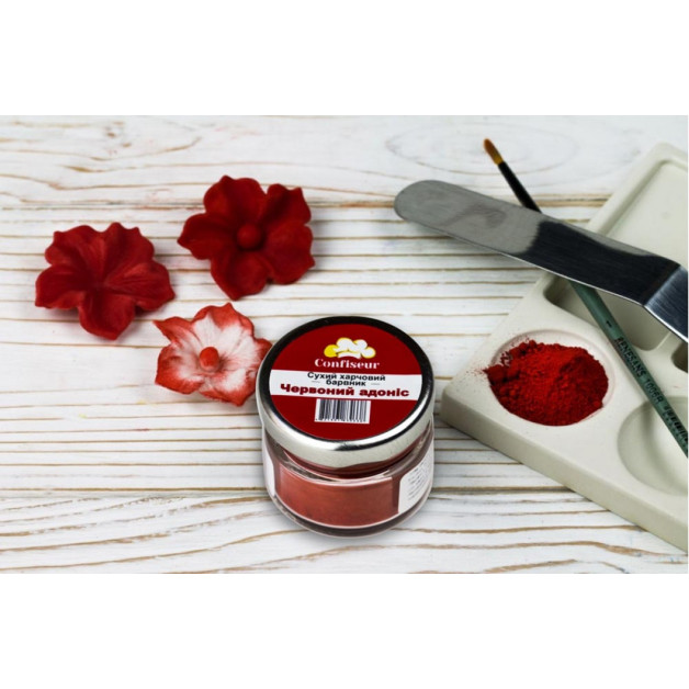 Барвник сухий confiseur Червоний адоніс