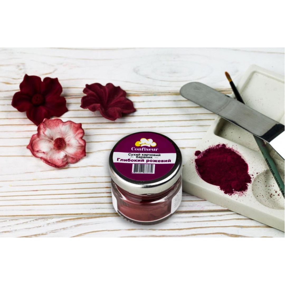 Барвник сухий confiseur Глибокий рожевий