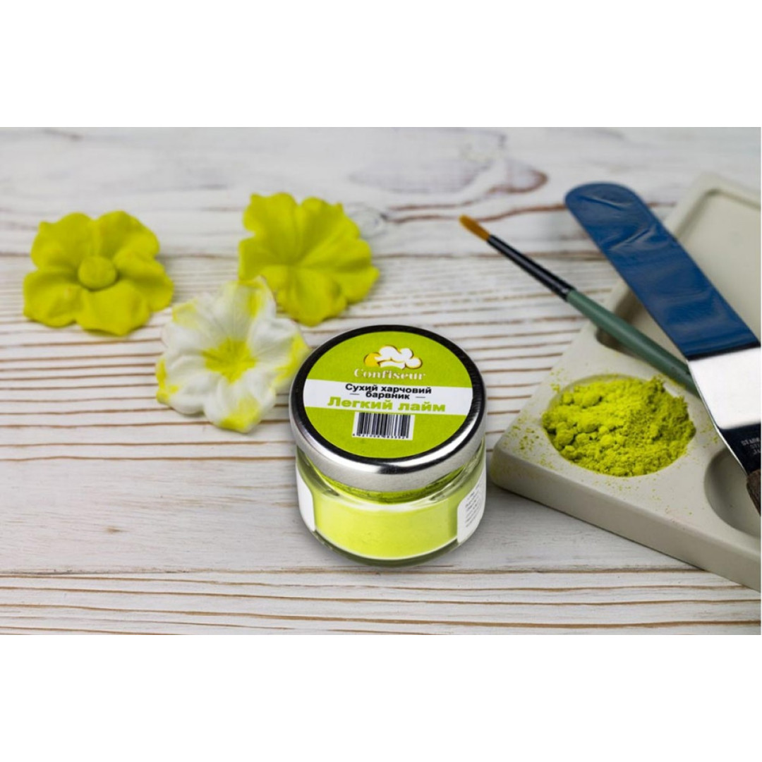 Барвник сухий confiseur Легкий лайм