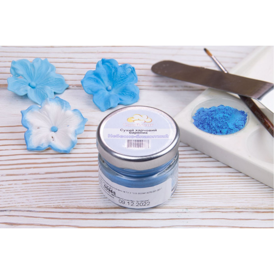Барвник сухий confiseur Небесно-блакитний