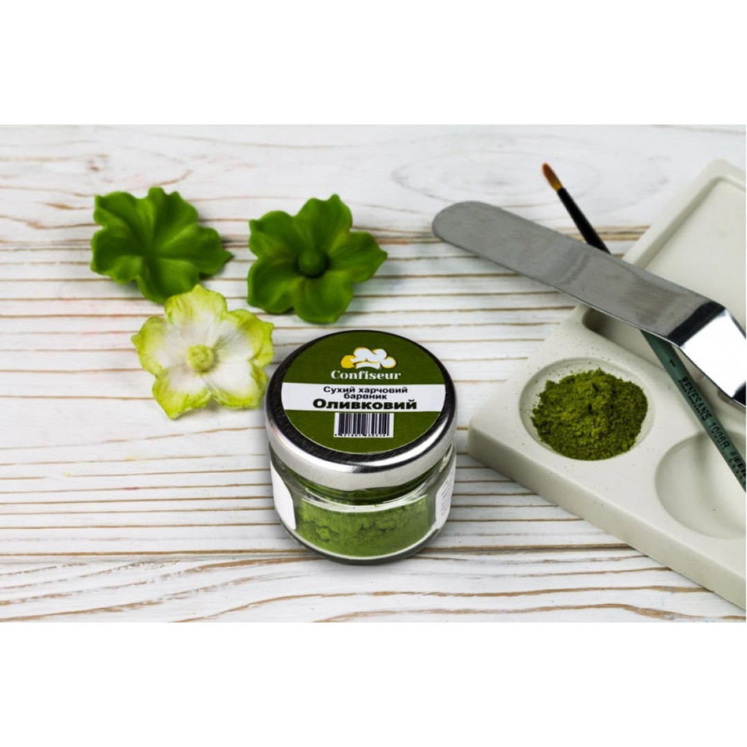 Барвник сухий confiseur Оливковий