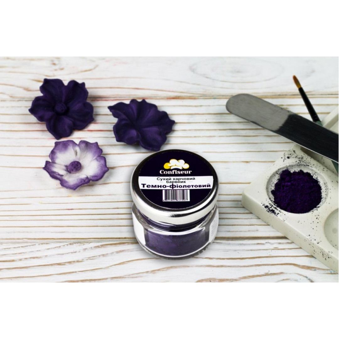 Барвник сухий confiseur Темно-фіолетовий