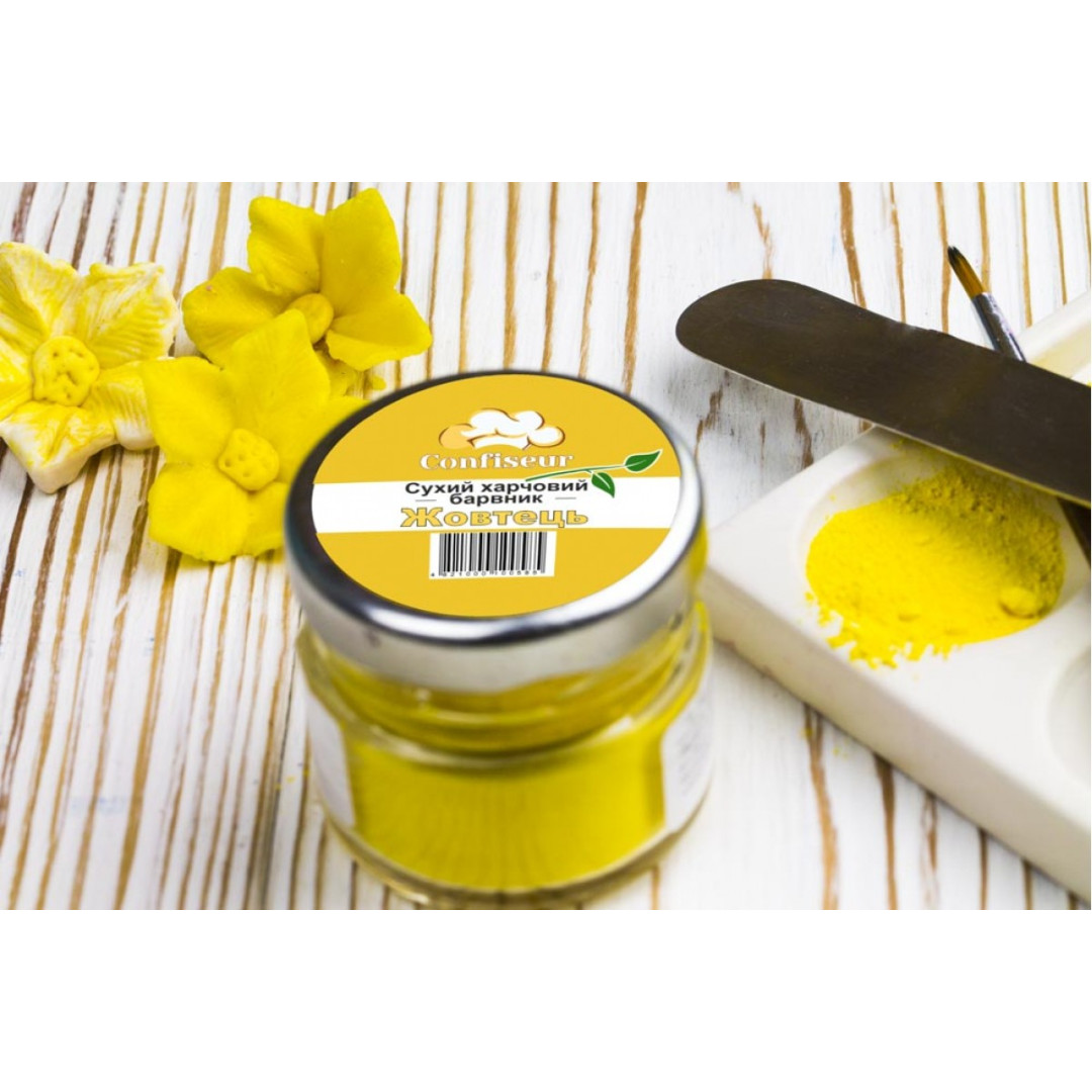 Барвник сухий confiseur Жовтець