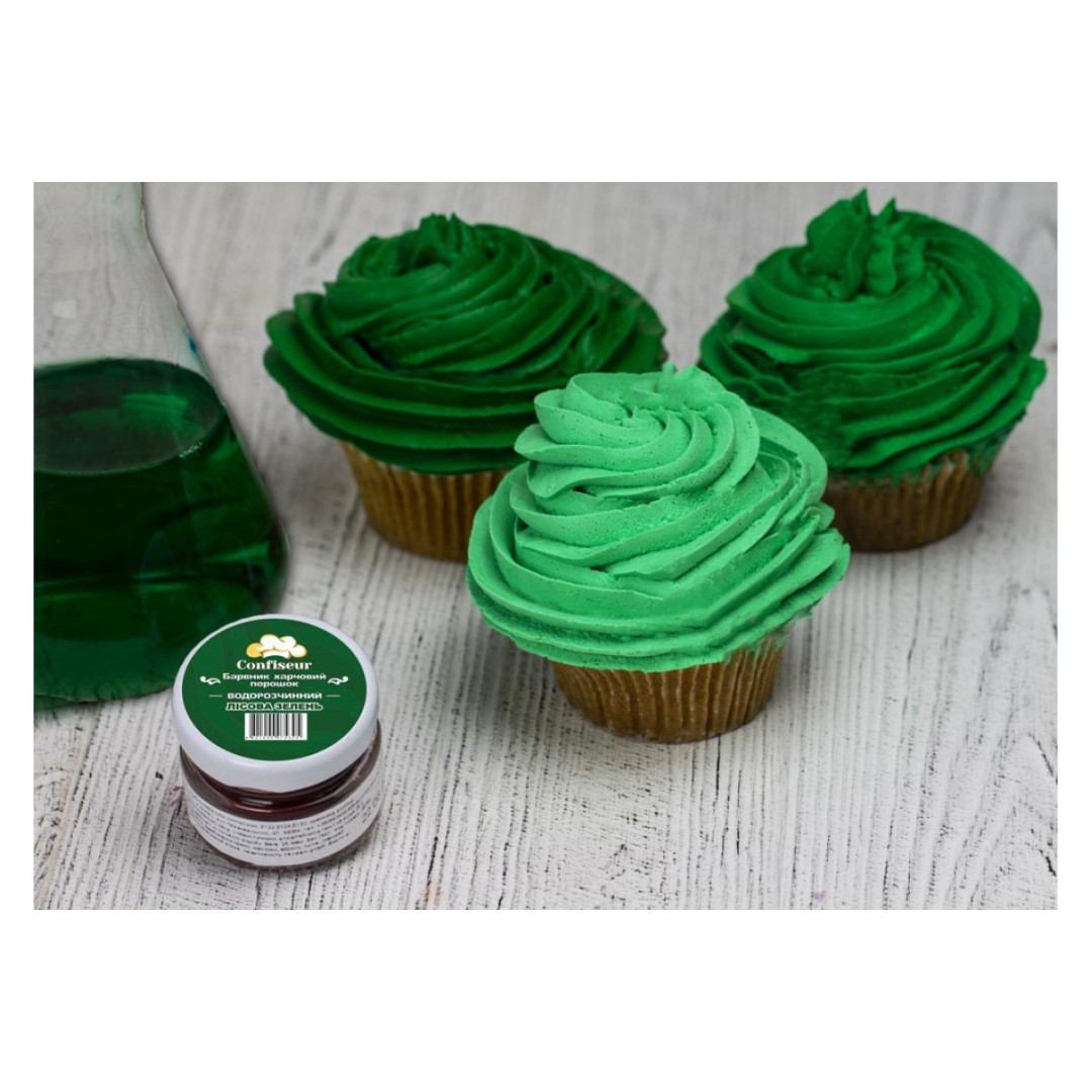 Барвник сухий confiseur водорозч.Лісова зелень