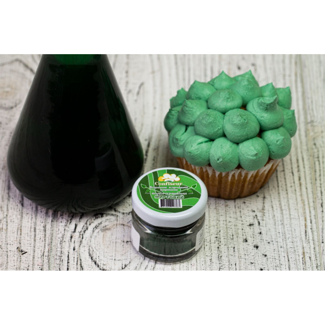 Барвник сухий confiseur водорозч.Миртовий