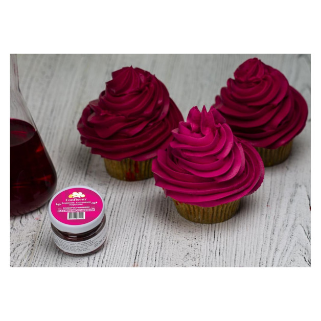 Барвник сухий confiseur водорозч.Насичено-рожевий