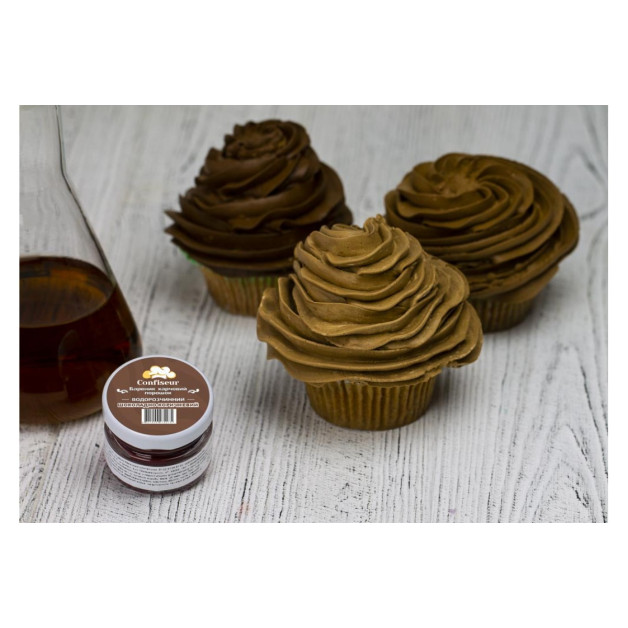 Барвник сухий confiseur водорозч.Шоколадно-коричневий