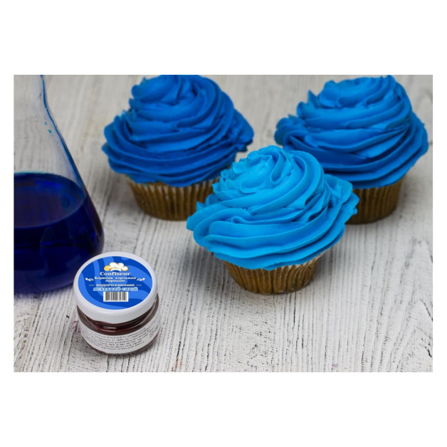 Барвник сухий confiseur водорозч.Яскраво-синій