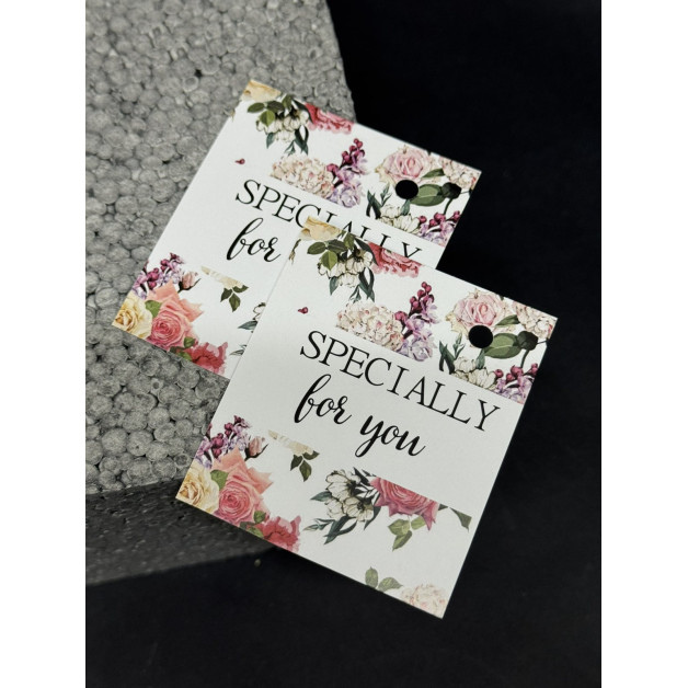 Бірка НР 10 шт, 5*4,5 см; 4,5*7 см; 5*7 см.