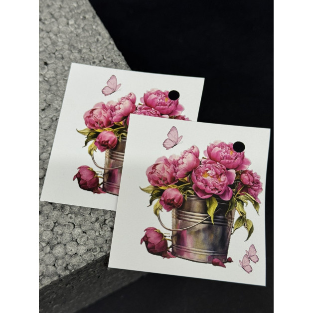 Бірка НР 10 шт, 5*4,5 см; 4,5*7 см; 5*7 см.