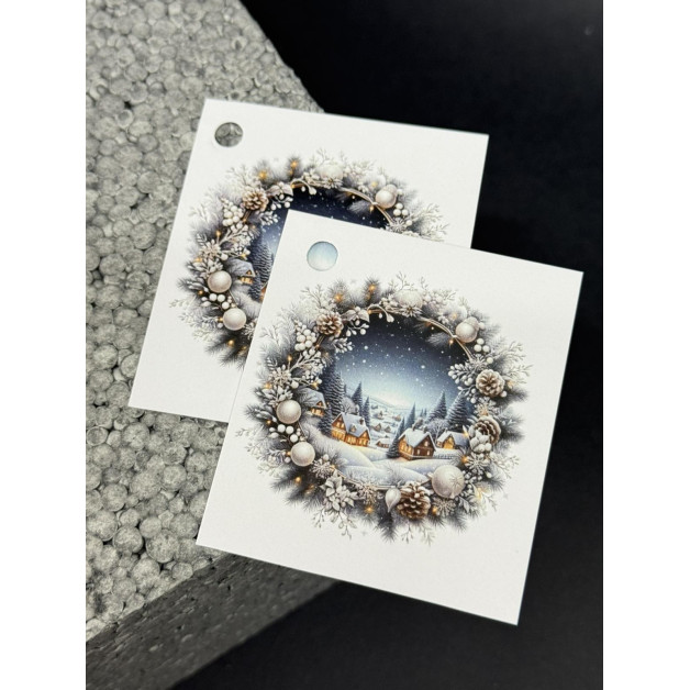 Бірка НР 10 шт, 5*4,5 см; 4,5*7 см; 5*7 см.№29