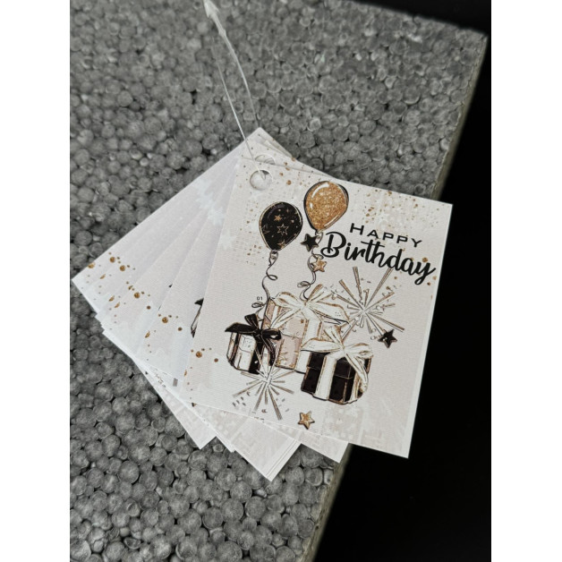 Бірка НР 10 шт, 5*4,5 см; 4,5*7 см; 5*7 см.+