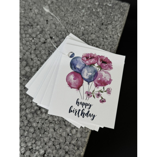 Бірка НР 10 шт, 5*4,5 см; 4,5*7 см; 5*7 см.+