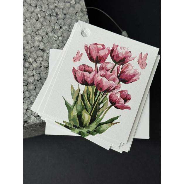 Бірка НР 10 шт, 5*4,5 см; 4,5*7 см; 5*7 см.