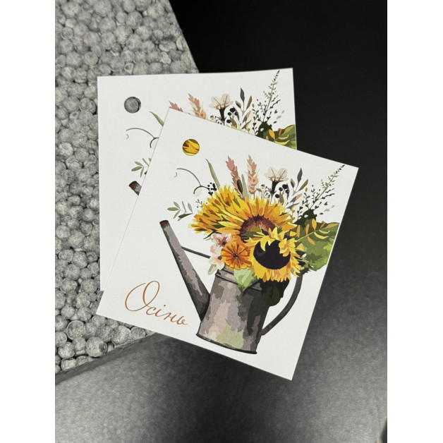 Бірка НР 10 шт, 5*4,5 см; 4,5*7 см; 5*7 см.№18