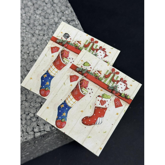 Бірка НР 10 шт, 5*4,5 см; 4,5*7 см; 5*7 см.  №11