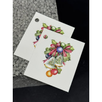 Бірка НР 10 шт, 5*4,5 см; 4,5*7 см; 5*7 см.№22