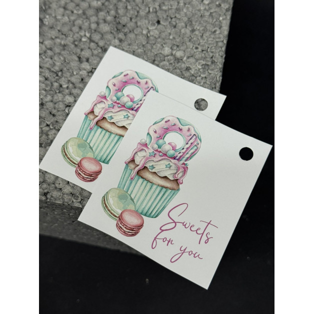 Бірка НР 10 шт, 5*4,5 см; 4,5*7 см; 5*7 см.