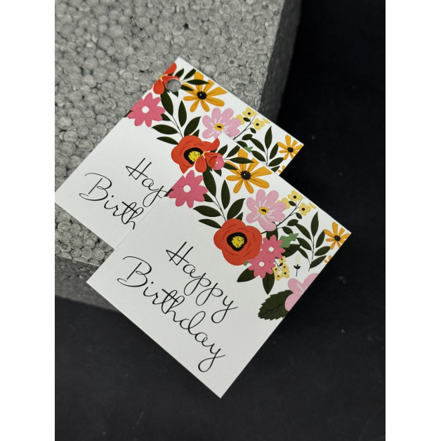 Бірка НР 10 шт, 5*4,5 см; 4,5*7 см; 5*7 см.