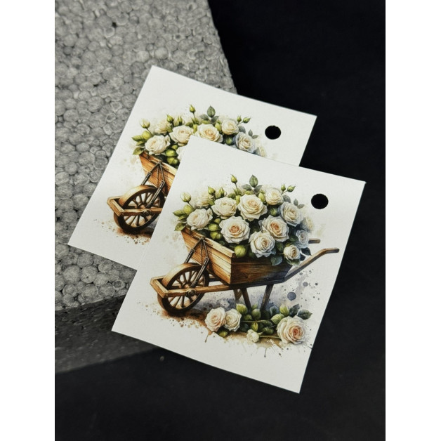 Бірка НР 10 шт, 5*4,5 см; 4,5*7 см; 5*7 см.