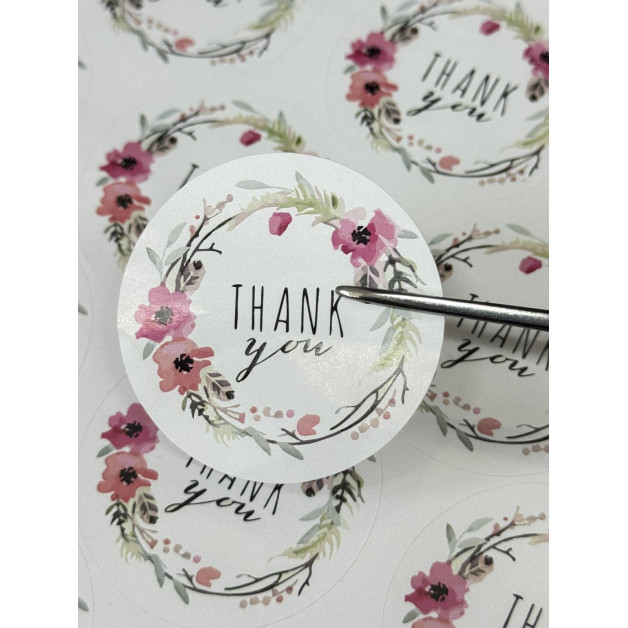 Бірка самоклейка  №1 (18 шт)