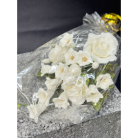 Букет авторський " Гілочка троянди "d215