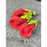 Бутон троянди №3 ЧЕРВОНИЙ